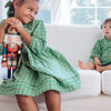 Drew Girl Dress in Festive Green - Dresses - 5