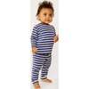 Edward Striped Long Sleeve Tee & Andy Legging Play Bundle, Marine - Mixed Apparel Set - 2