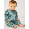 Edward Striped Long Sleeve Tee & Andy Legging Play Bundle, Forest - Mixed Apparel Set - 2