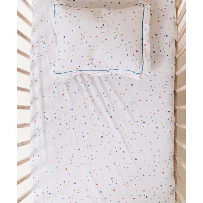 Crib Sheet & Pillow Case Bedding Bundle, Signature Dot - Crib Sheets - 2