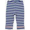 Striped Short Sleeve Tee & Pant Play Bundle, Marine - Mixed Apparel Set - 4