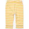 Striped Short Sleeve Tee & Pant Play Bundle, Yellow - Mixed Apparel Set - 5