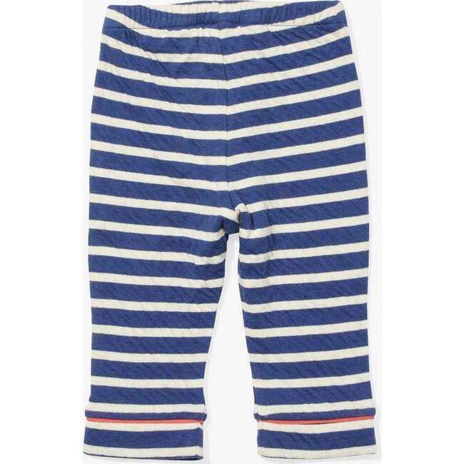 Striped Short Sleeve Tee & Pant Play Bundle, Marine - Mixed Apparel Set - 5