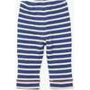 Striped Short Sleeve Tee & Pant Play Bundle, Marine - Mixed Apparel Set - 5