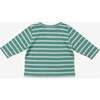 Edward Striped Long Sleeve Tee & Andy Legging Play Bundle, Forest - Mixed Apparel Set - 4