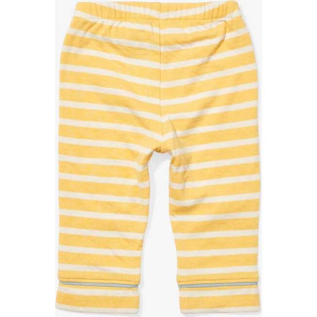 Striped Short Sleeve Tee & Pant Play Bundle, Yellow - Mixed Apparel Set - 6