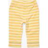 Striped Short Sleeve Tee & Pant Play Bundle, Yellow - Mixed Apparel Set - 6