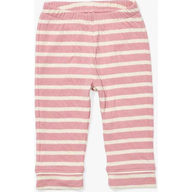 Edward Striped Long Sleeve Tee & Andy Legging Play Bundle, Rose - Mixed Apparel Set - 5