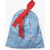 Stripe Crib Sheet & Pillow Case Bedding Bundle, Blue - Crib Sheets - 5