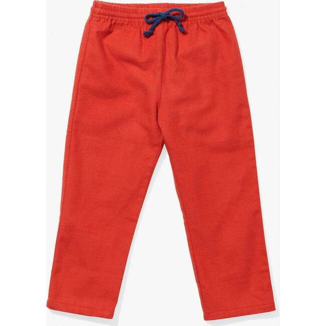 Bowie Drawstring Pant, Red Flannel - Pants - 2