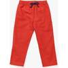 Bowie Drawstring Pant, Red Flannel - Pants - 2