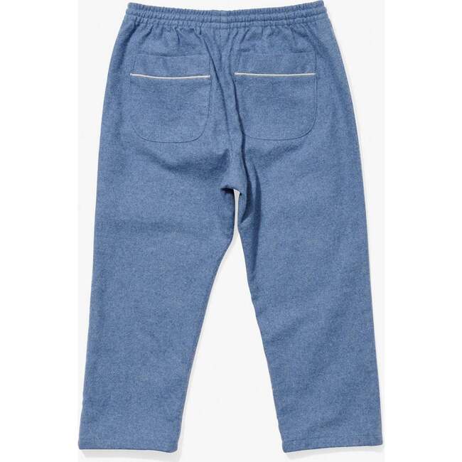 Bowie Drawstring Pant, Blue Flannel - Pants - 3