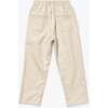 Bowie Drawstring Pant, Oatmeal Flannel - Pants - 4