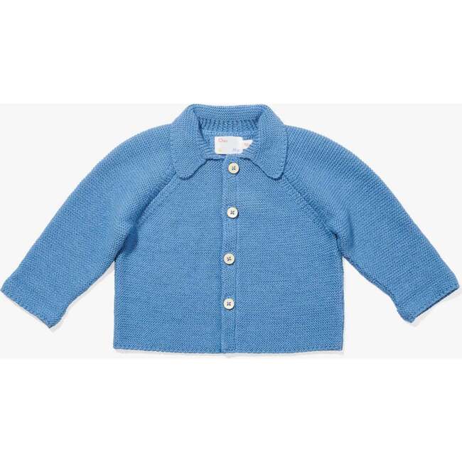 Knit Sweater Shirt & Pant Set Bundle, Blue - Sweaters - 3