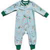 Parker Baby Holiday One Piece zippy, Elvies Print - Pajamas - 1 - thumbnail