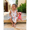 Corissia Shine Bright Print Ruffle Sleeve Tiered Dress, White & Multicolors - Dresses - 4