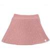 Knitted Flare Skirt, Vintage Rose - Skirts - 1 - thumbnail