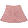 Knitted Flare Skirt, Vintage Rose - Skirts - 2