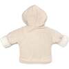 Wide Rib Sweater Knit Winter Snowdrift (Cream Lining), Vanilla Heather - Jackets - 2