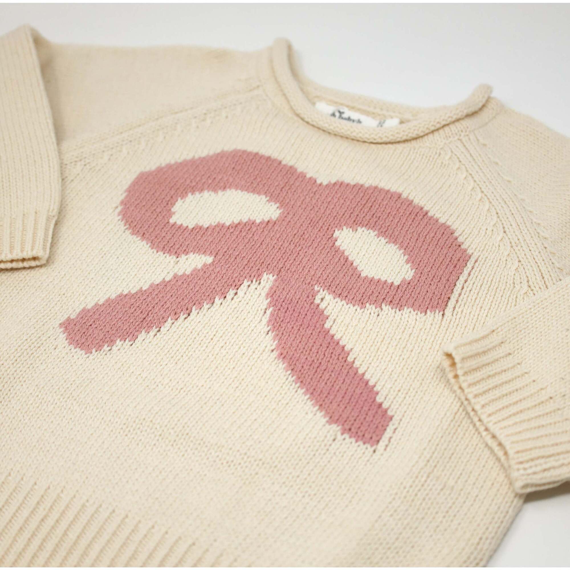 Blush crew neck discount sweater