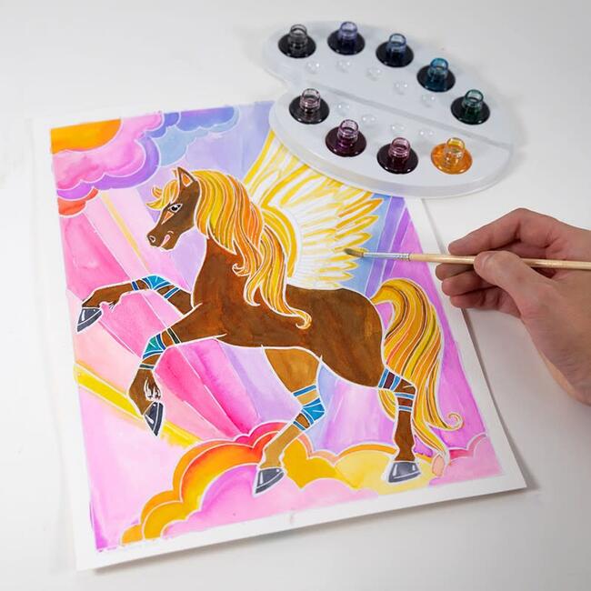 Aquarellum Pegasus - Painting - 2