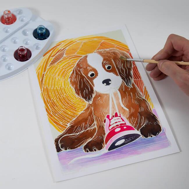 Aquarellum Junior Sweet Dogs - Painting - 4