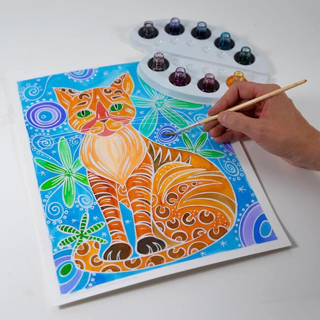 Aquarellum Cats - Painting - 3