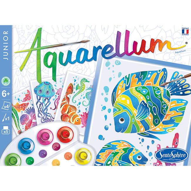 Sentosphère Aquarellum Junior Aquarium Painting Set