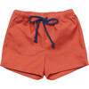 Bingo Baby Drawstring Short, Tomato - Shorts - 1 - thumbnail