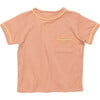 Willie Piped Crew Neck Tee, Sorbet - T-Shirts - 1 - thumbnail