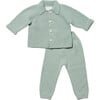 Knit Sweater Shirt & Pant Set Bundle, Seafoam - Sweaters - 1 - thumbnail