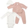 Baby Essentials 4-Piece Bundle, Pink - Mixed Gift Sets - 1 - thumbnail