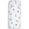 Muslin Swaddle Blanket, Bunnies - Swaddles - 1 - thumbnail