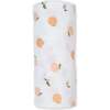 Muslin Swaddle Blanket, Peaches - Swaddles - 1 - thumbnail