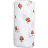 Muslin Swaddle Blanket, Mushroom - Swaddles - 1 - thumbnail