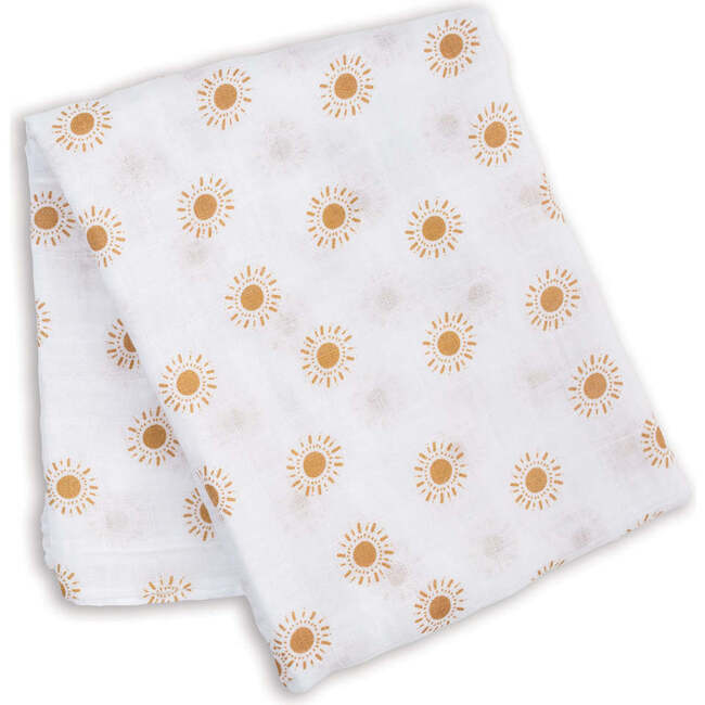 Muslin Swaddle Blanket, Suns - Swaddles - 2