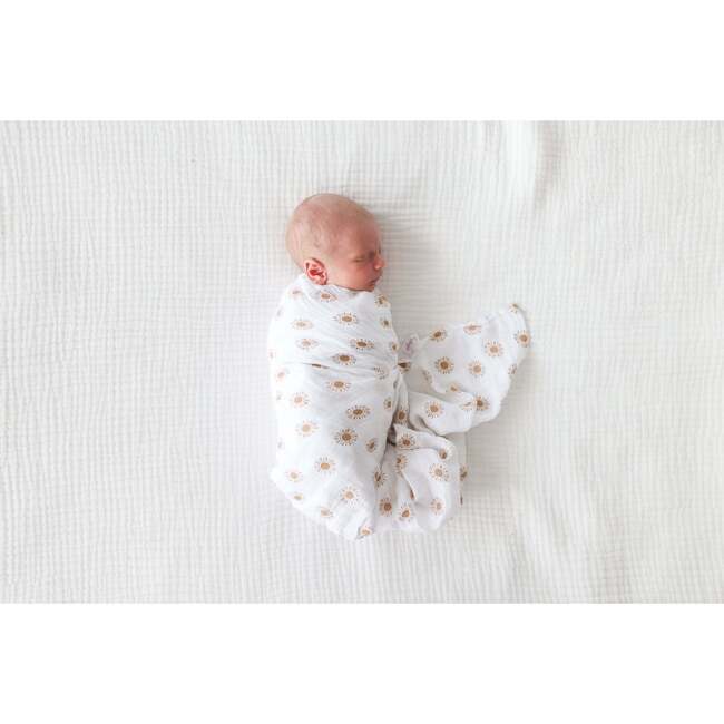 Muslin Swaddle Blanket, Suns - Swaddles - 7