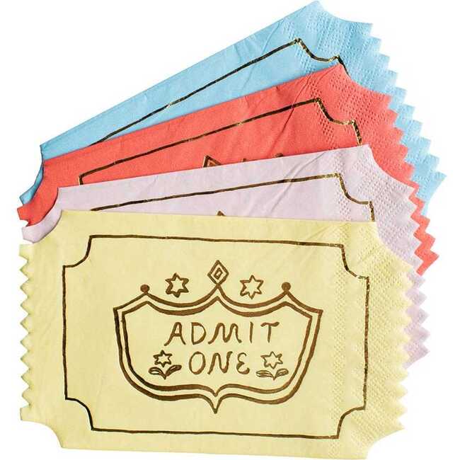 Off to the Fair "Admit One" Napkins