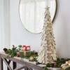 Cream Tabletop Christmas Trees, Set of 2 - Accents - 3