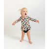 Larisa 3/4 Sleeve Flutter Dress & Bloomer Set, Beige - Mixed Apparel Set - 2