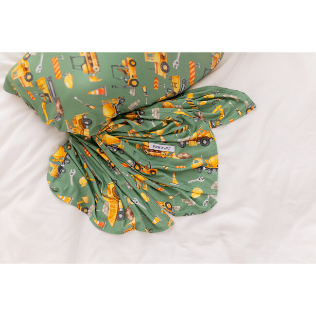Crawford Infant Swaddle & Beanie Set, Green - Mixed Accessories Set - 4