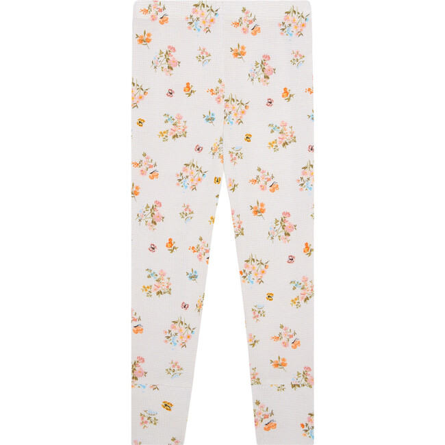 Clemence Long Sleeve Basic Pajama, Beige - Pajamas - 3