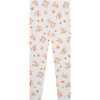 Clemence Long Sleeve Basic Pajama, Beige - Pajamas - 3
