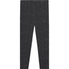 Aggie Long Sleeve Basic Pajama, Black - Pajamas - 3