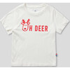 Oh Deer Crew, White - T-Shirts - 1 - thumbnail