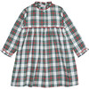 Navidad Tartan Nightgown, Ivory - Nightgowns - 1 - thumbnail