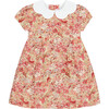 Arabella Floral Dresss, Green - Dresses - 1 - thumbnail