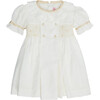 Santina Smock Ceremony Dress, Ivory - Dresses - 1 - thumbnail