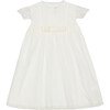 Herminia Ceremony Dress, Ivory - Dresses - 1 - thumbnail
