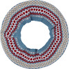 Fair Isle Merino Kids Snood, Blue - Scarves - 1 - thumbnail